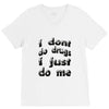 i don't do drugs tie dye V-Neck Tee