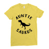 Auntiesaurus Ladies Fitted T-Shirt