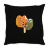 lucu deh Throw Pillow