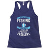 go fishing Racerback Tank