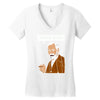 your mom freud Women's V-Neck T-Shirt