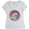 sea wawe Women's Triblend Scoop T-shirt