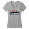 Patriot Day Never Forget Women's V-Neck T-Shirt