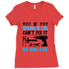 IF MOTHER IN LAW CAN'T FIX IT THAN NO ONE CAN FIX IT Ladies Fitted T-Shirt
