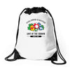 loot of the shroom Drawstring Bags
