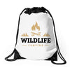 Wildlife Camping Drawstring Bags