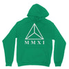mmxi roman numerals triangle Hoodie