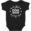 a good dog makes a great life Baby Bodysuit