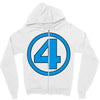 number 4 Zipper Hoodie