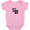 let's make out Baby Onesie