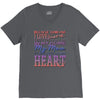 my mom is in heaven forever V-Neck Tee