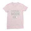 drink mode on Ladies Fitted T-Shirt