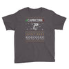 capricorn christmas ugly sweater Youth Tee