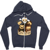 sloth motion Zipper Hoodie