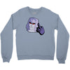 mega flipped off Crewneck Sweatshirt