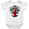 spray the towwn Baby Onesie