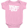 back to the 80's, funny retro Baby Bodysuit
