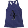 saiyan sun Racerback Tank