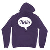 hello Unisex Hoodie