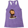 abraham play the game Racerback Tank