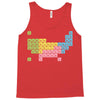 periodic table of america Tank Top