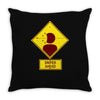 head shot Throw Pillow