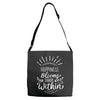 Happiness Adjustable Strap Totes