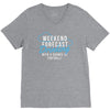 weekend ... drinking .. V-Neck Tee