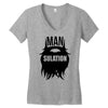 mansulation Women's V-Neck T-Shirt