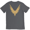 Maverick Gold Print V-Neck Tee