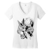 dbz Women's V-Neck T-Shirt