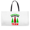 christmas drinking team Weekender Totes