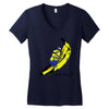 minion loves banana Women's V-Neck T-Shirt