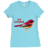 Red Sparrow Ladies Fitted T-Shirt