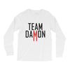 team damon salvatore Long Sleeve Shirts