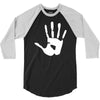 handprint sticker vinyl decal 3/4 Sleeve Shirt