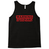 drinking with me pregnancy warning Tank Top