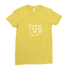 cofeeine Ladies Fitted T-Shirt