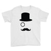 moustache gentleman Youth Tee