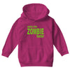 daddy's little zombie hunter Youth Hoodie