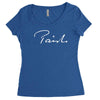 paiste signature new Women's Triblend Scoop T-shirt