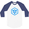 resistance hexagon 3/4 Sleeve Shirt