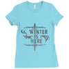 Winter (f78) Ladies Fitted T-Shirt