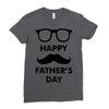 happy father&rsquo;s day 2 Ladies Fitted T-Shirt