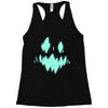 halloween face Racerback Tank