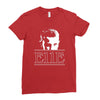 eleven stranger tv show mike lucas dustin will demogorgon dart Ladies Fitted T-Shirt