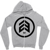 analog black new logo Zipper Hoodie