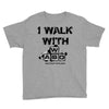 i walk with wasd Youth Tee