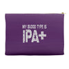 original blood type ipa positive craft beer Accessory Pouches