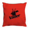 team vader Throw Pillow